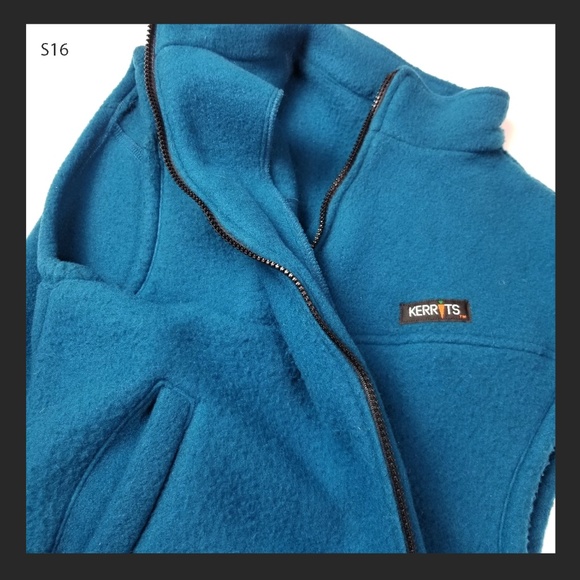 S16 NWOT Adult Kerrits Fleece Zip Front Vest - Picture 6 of 8